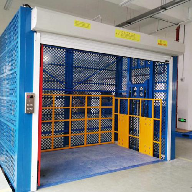 建始导轨式升降货梯